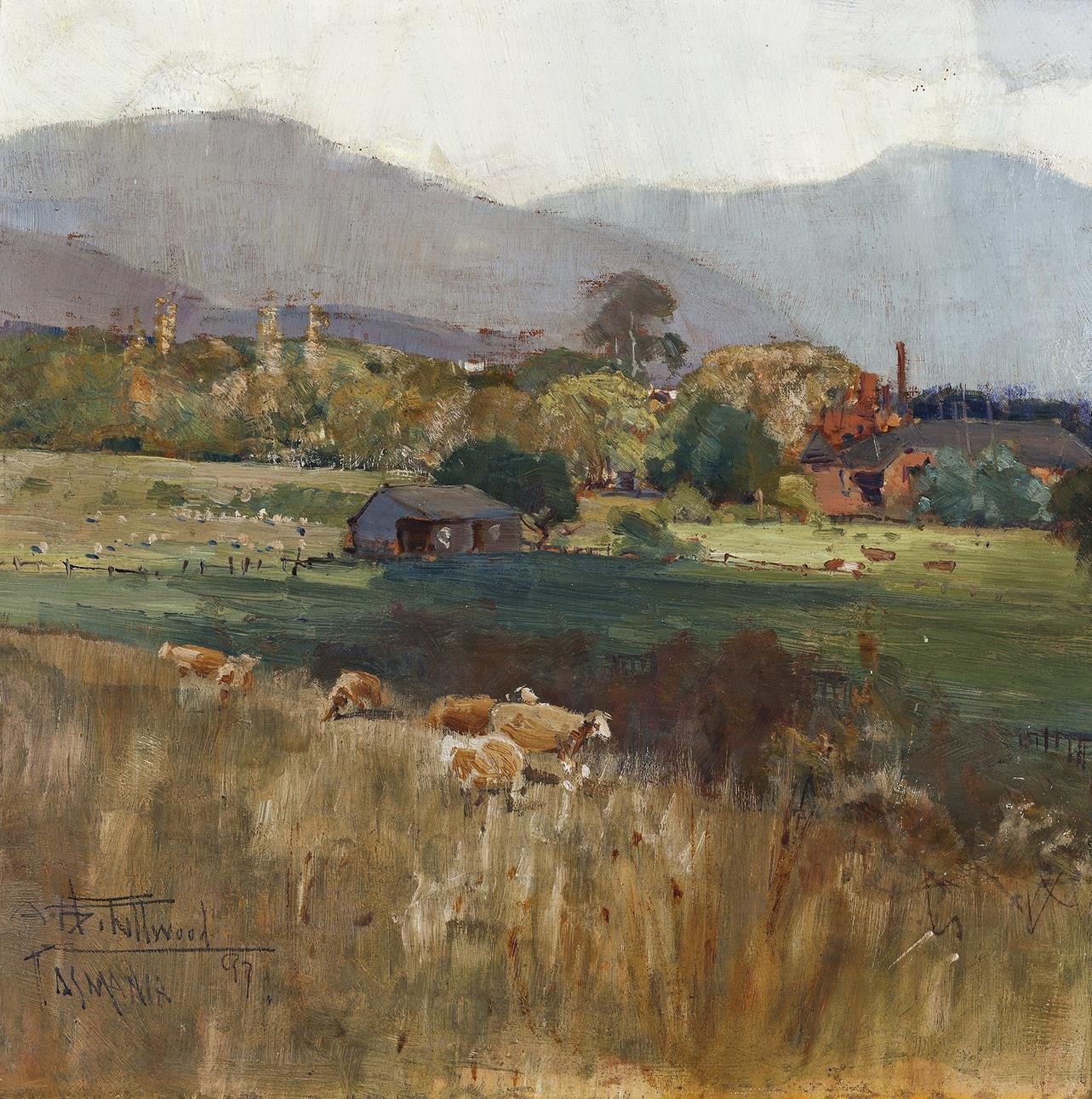 NEW TOWN, TASMANIA, 1897 Deutscher and Hackett